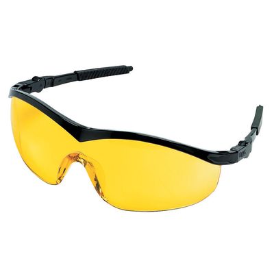 Crews "Storm" Amber Hardcoat Lens with Black Frame