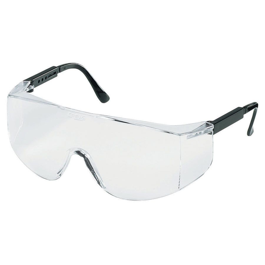 Crews "Tacoma" Clear Lens with Black Frame