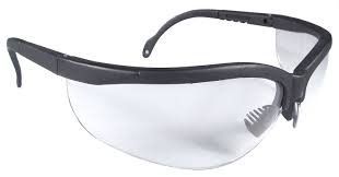 Radians "Journey" Clear Hardcoat Anti-Fog Lens with Black Brow & Temple