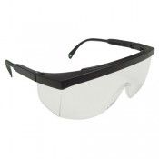 Radians "Galaxy" Clear Lens with Black Brow & Temple