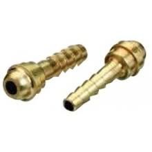 1/4" Brass Barbed Hose Nipple