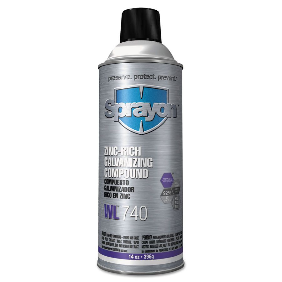 16oz Zinc Rich Cold Galvanizing Spray 12/cs