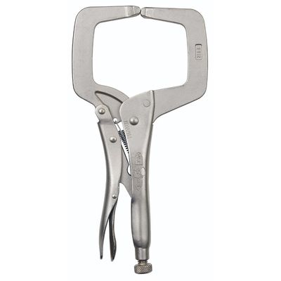 Locking Plier Clamp 6" "C" w/Standard Tip