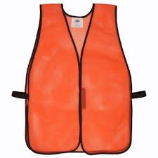 Orange Mesh Vest