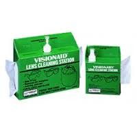 Disposable Lens Cleaning Station - 16oz Cleaning Solution w/1520 Lint Free Tissues
