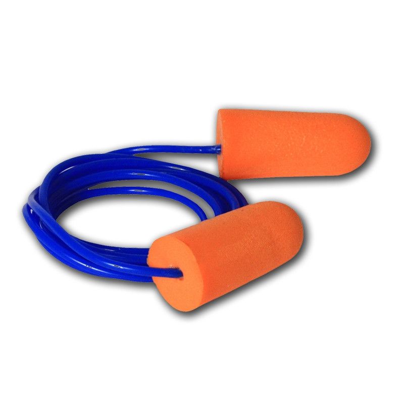 Foam Ear Plugs, Radians Contour Shaped NRR32 in Paper Packs (100/box)