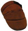 Leather Knee Pad, 1 Piece, Soft Foam Cushion with Elastic Strap