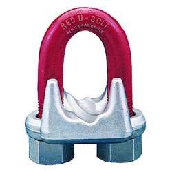 3/8" Rope Clip Drop Forge Heavy Duty Crosby