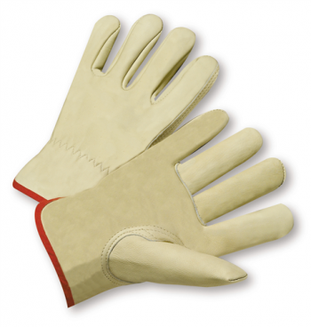 XXL Full Grain Leather Calf Driver W/Keystone Thumb 1dz