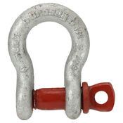 3/8" Galvanized Shackle with Screw Pin Crosby