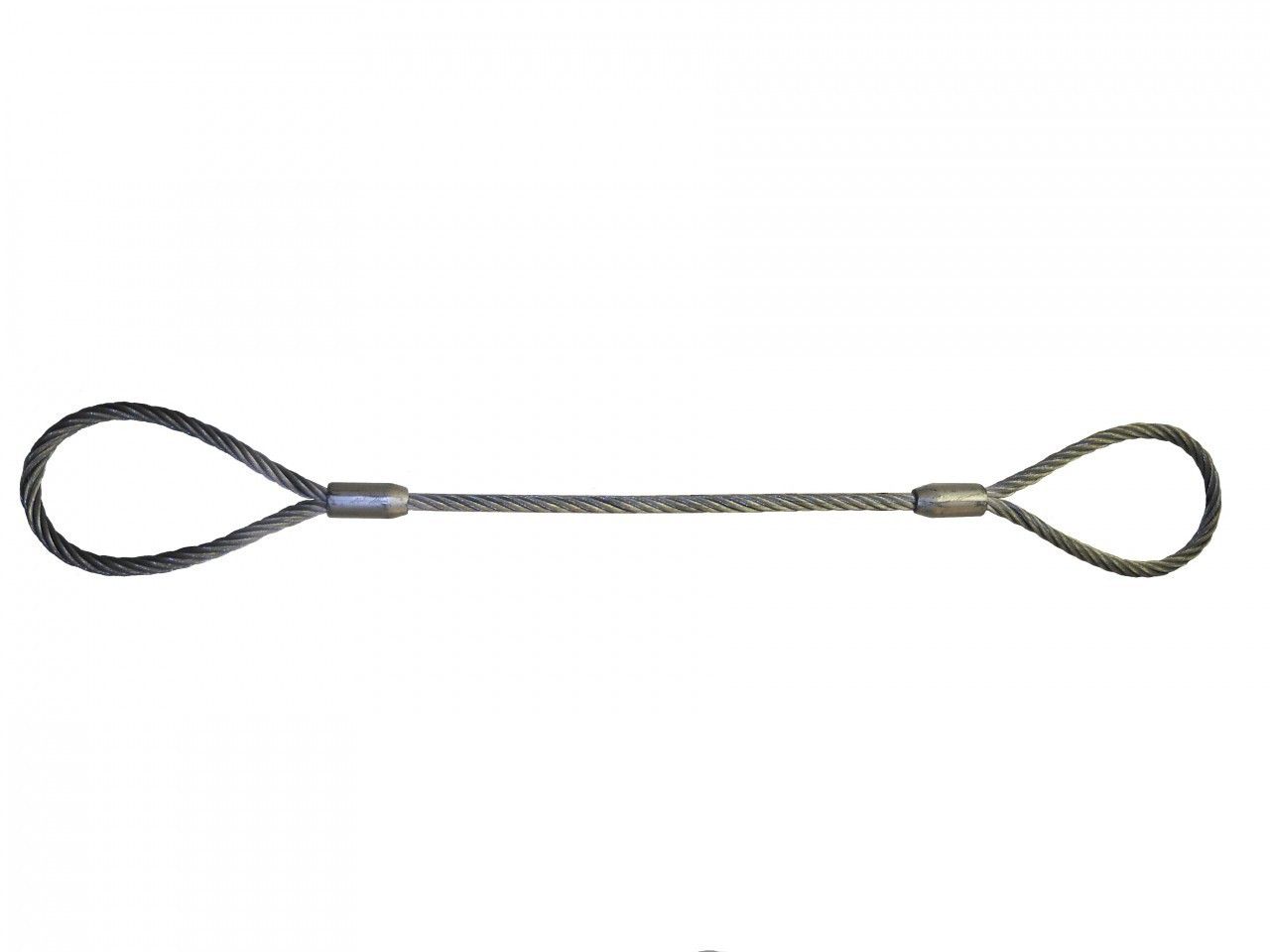 3/8"x4' Wire Rope Sling