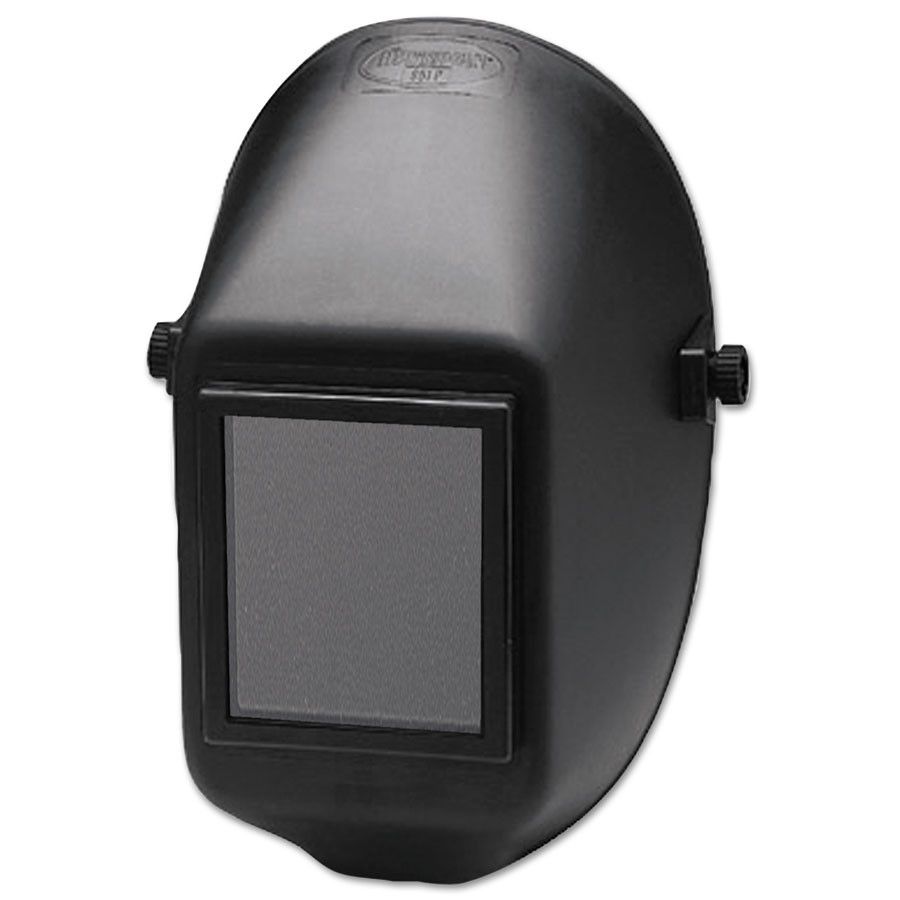 Welding Helmet Huntsman Black Thermal Plastic with Contour Chin 5-1/4x4-1/2 Welding Helmet Huntsman Black Thermal Plastic with Contour Chin 5-1/4x4-1/2" View