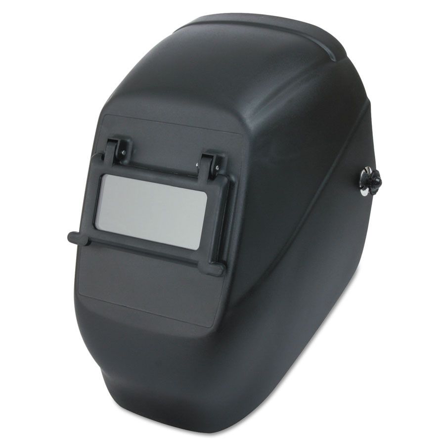 Welding Helmet Gray Thermal Plastic with Contour Chin