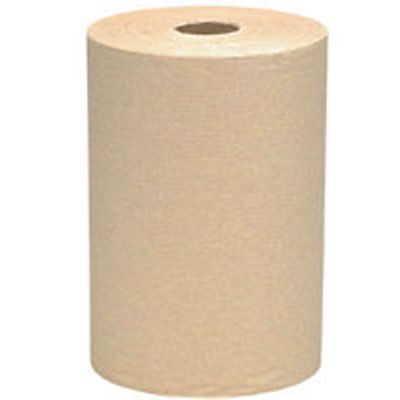 8x10" Brown Paper Towels 400 Sheets per Roll (12 per case)