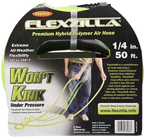 1/4" 300 PSI Yellow "Flexzilla" Hose (by the foot)
