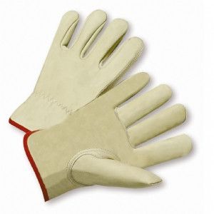 Medium Full Grain Leather Calf Driver W/Keystone Thumb 1dz