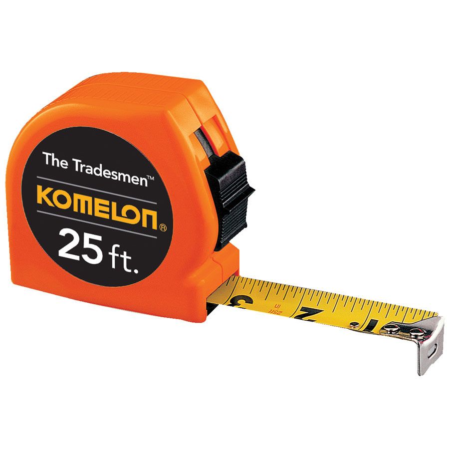 Retractable Tape Measure 1" x 25'
