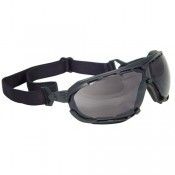 Radians "Dagger" Gray Spectacle/Goggle with Elastic Strap/Headband