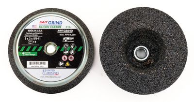 6x4.75x2x5/8-11 Type 11 S/C&A/O Ductile 16 grit Cup Wheel