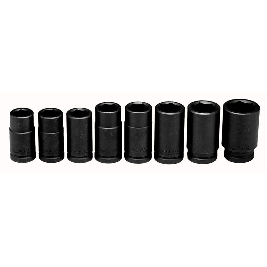 8 pc 3/4" Drive Metric Impact Set