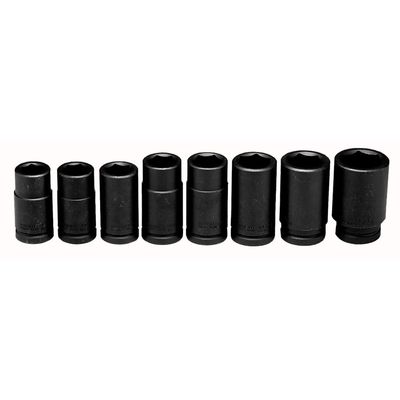 8 pc 3/4" Drive Metric Impact Set