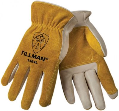 Tillman Grain Cowhide Drivers Gloves - Medium