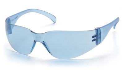 Pyramex Intruder - Clear Lens w/Clear Frame, Temple (pr)