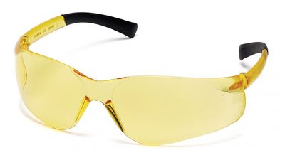 Pyramex ZTec Amber Hardcoat Lens w/Black Temple (pr)