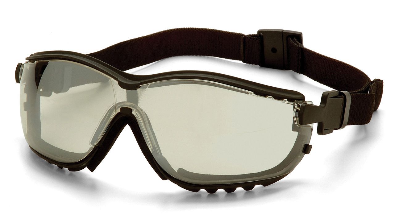 Pyramex V2G Indoor/Outdoor Spectacle/Goggle w/Elastic Strap-Headband