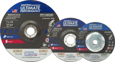 4-1/2x3/32x5/8-11" Type 27 3M Cubitron Grinding Wheel