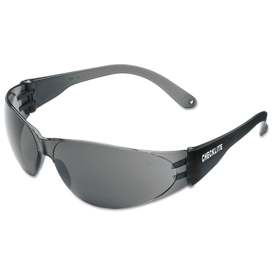 Crews "Checklite" Grey Uncoated Lens with Grey Frame