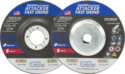 7x1/4x7/8" 3M Cubitron Grinding Wheel