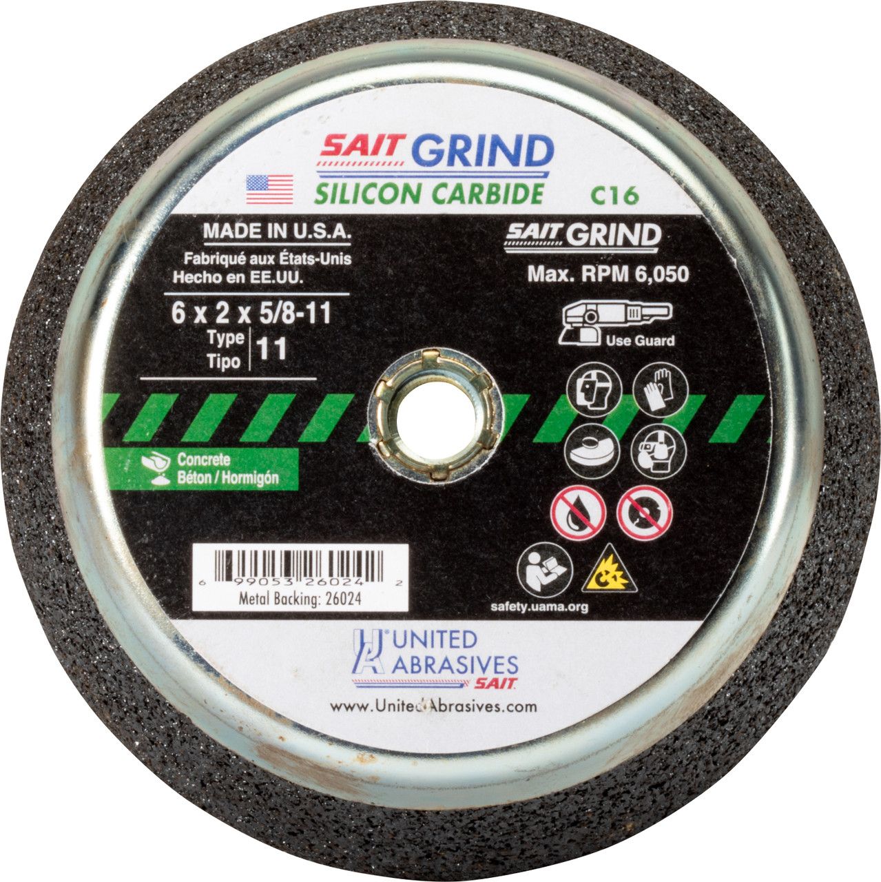 4x3x2x5/8-11 Type 11 S/C 16 grit Cup Wheel 4x3x2x5/8-11 Type 11 S/C 16 grit Cup Wheel