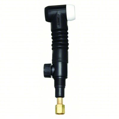 #17 Tig Torch Head With Flexible Head and Shut-Off Valve (Protig)