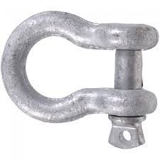 1/4" Galvanized Shackle "Crosby"