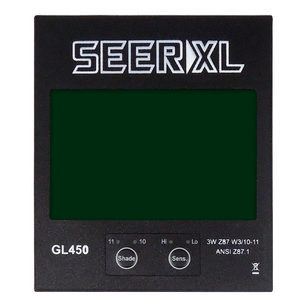 4-1/2x5-1/4" Shade 10 Heat Treated Auto-Darkening Filter