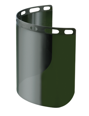 8x15" UV/IR Shade #3 Face Shield Universal Hole Pattern