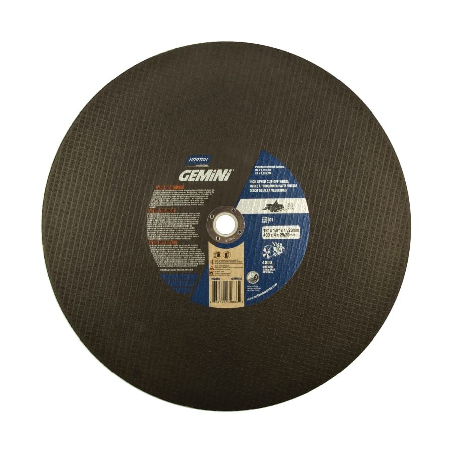 12x1/8x1" A24R Metal Chop Saw Wheel - Norton