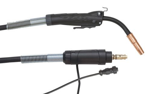 250amp 15'x.040-.045 Tweco style Mig Torch with Tweco/Lincoln End