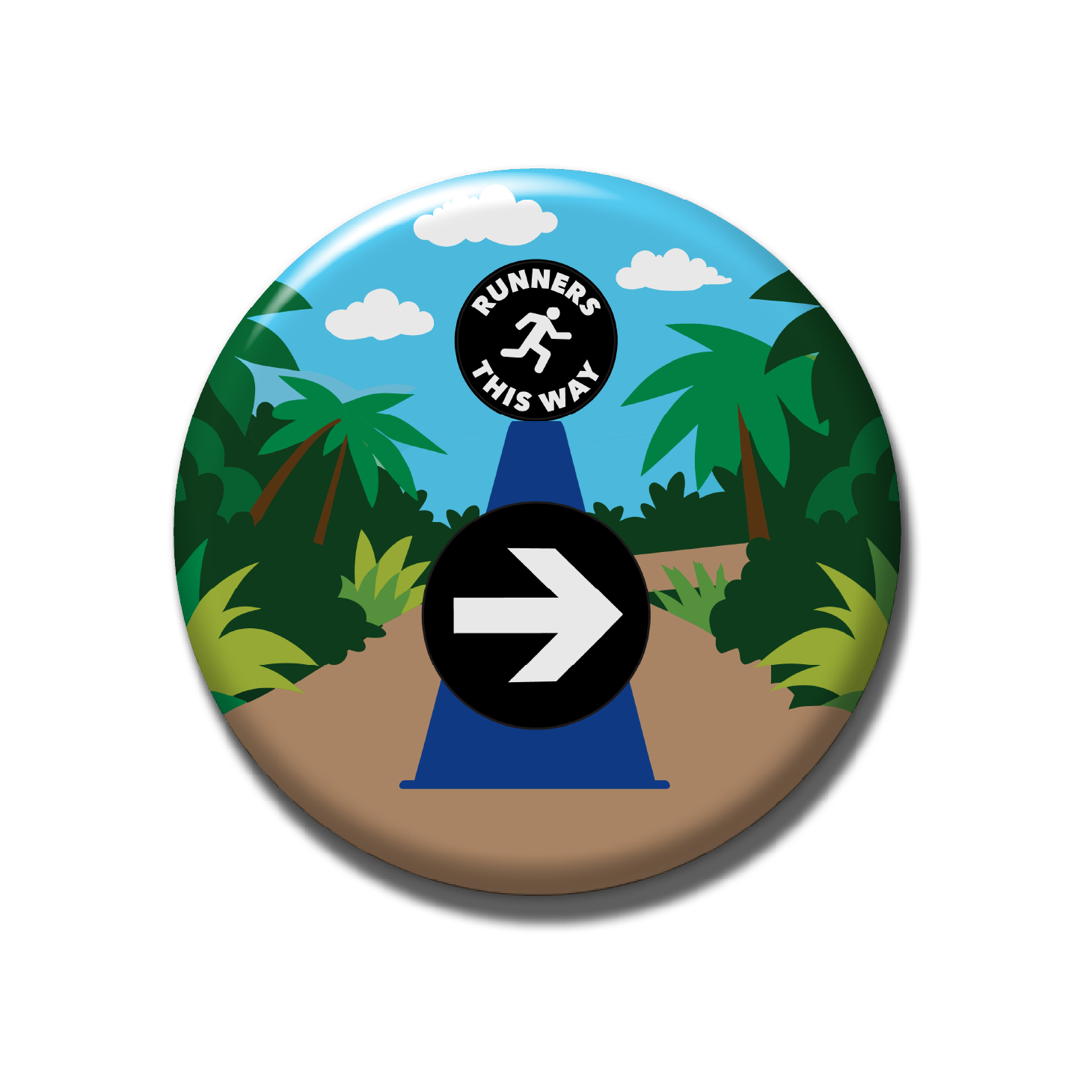 Collectible Pin Series #001 (Route Cone)