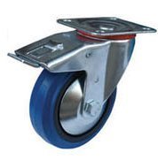 Castors - Most Popular Blue Rubber