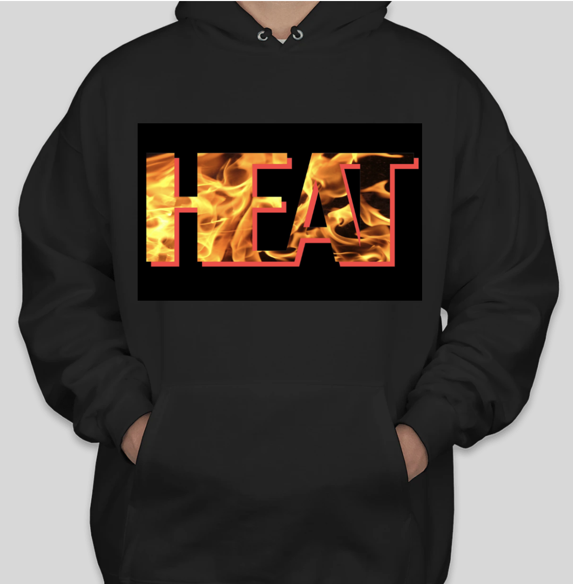 HEAT logo hoodie