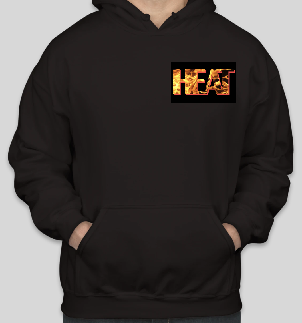 Deluxe HEAT Logo & Cover hoodie