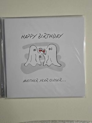 Greeting Card - Ghost