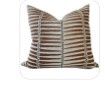 Tribal Cushion - Mocha Mousse &amp; Dark Brown