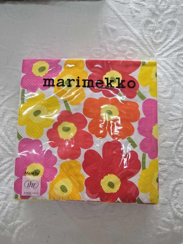 Marimekko Paper Napkins - Mini Unikko