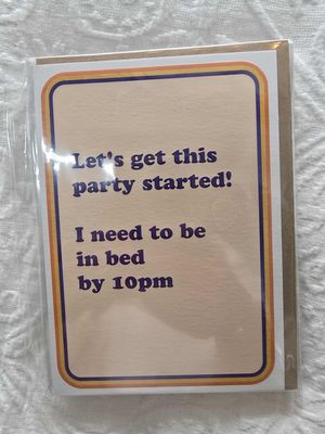 Greeting Card - Get This Party Started