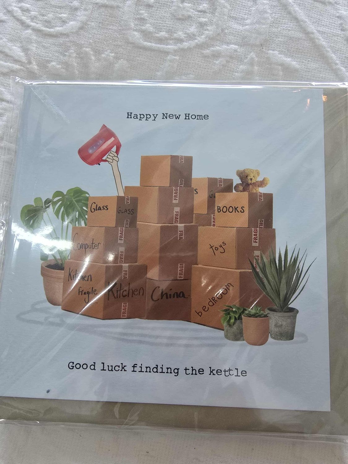 Greeting Card - New Home Kettle