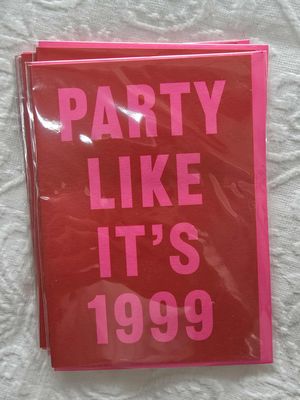 Greeting Card - 1999