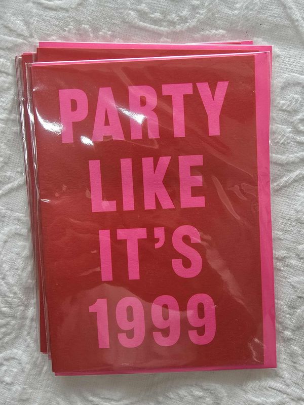 Greeting Card - 1999 Greeting Card - 1999